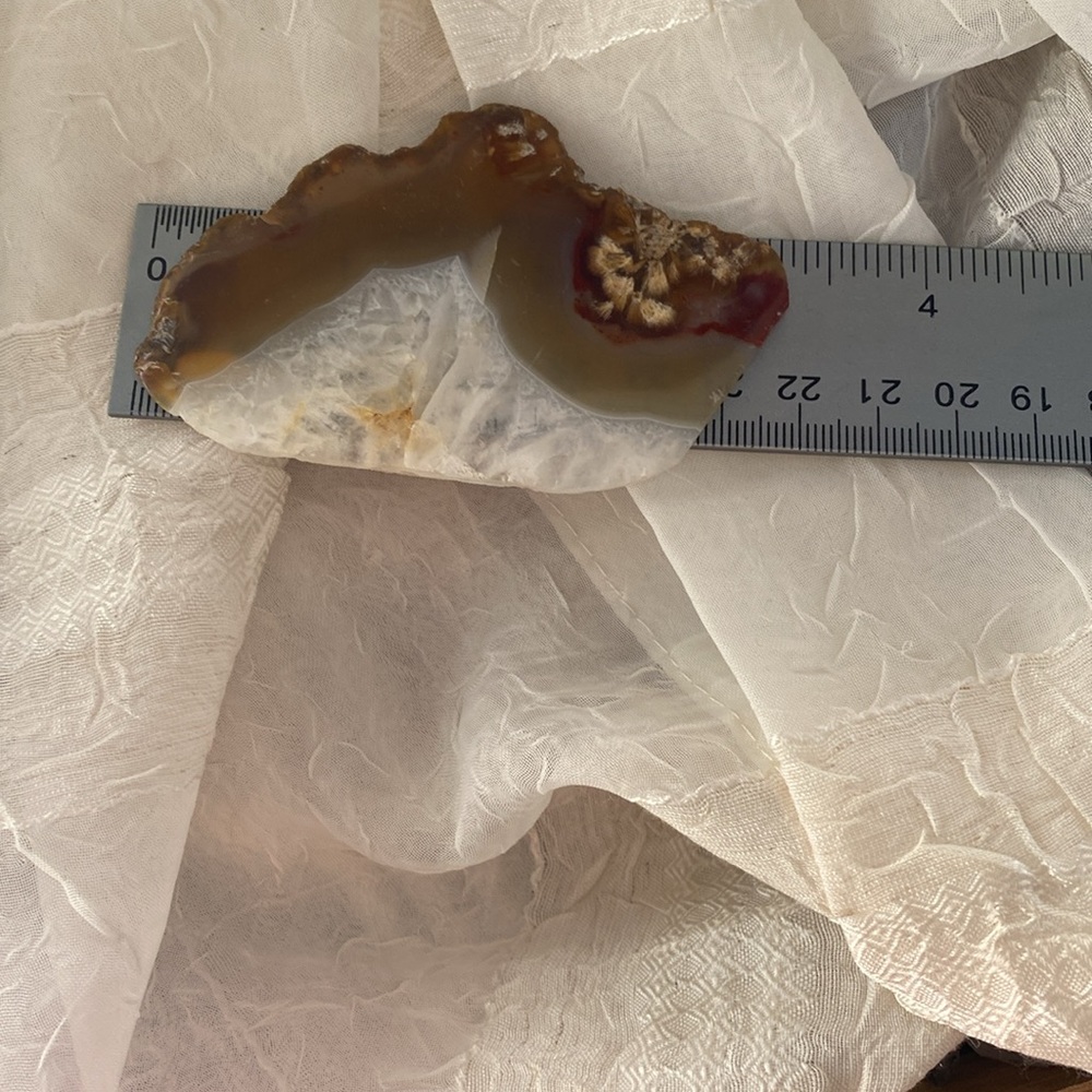 Iris Agate Specimen/ slice - Picture 4 of 4